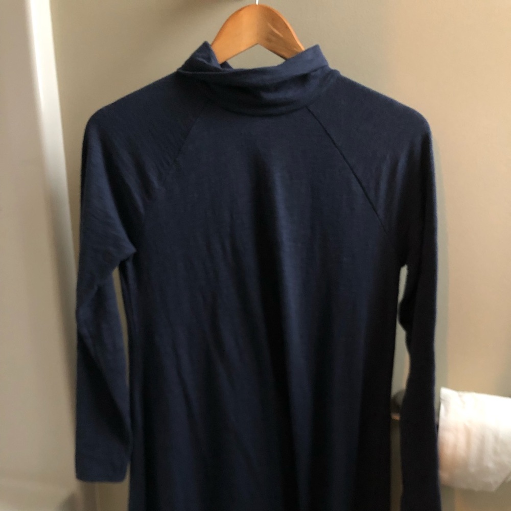 Abercrombie and Fitch navy turtleneck dress